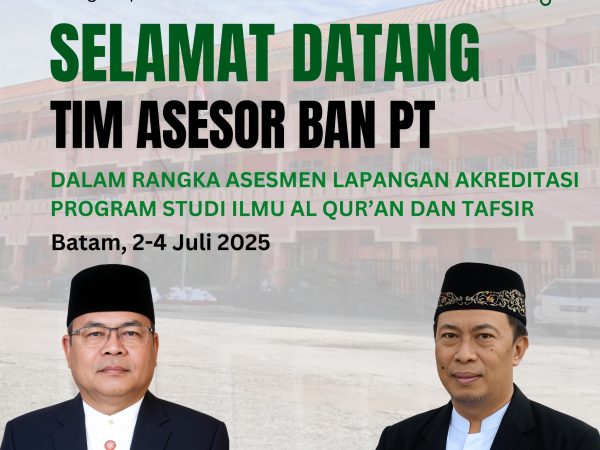 SELAMAT DATANG TIM ASESOR BAN - PT