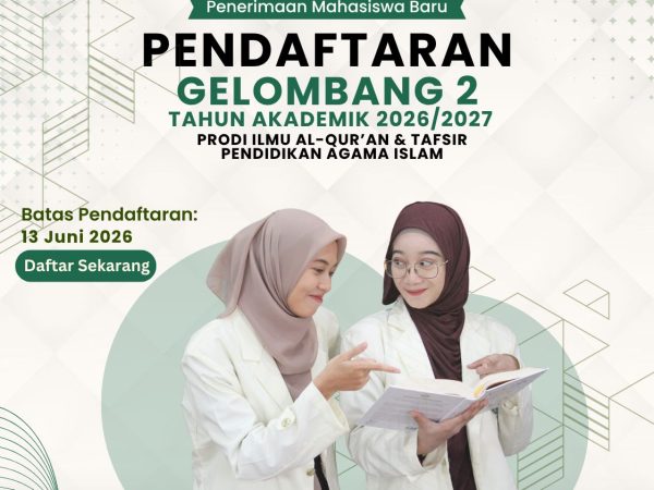 PMB STIQ KEPRI Tahun 2026 Gelombang II masih dibuka